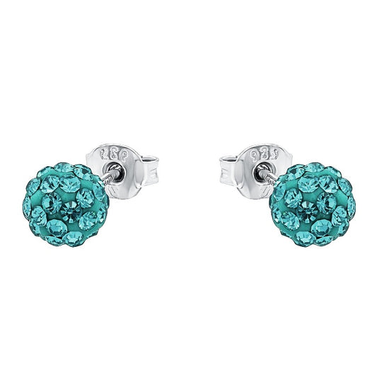 AMOR Ear studs for Women, Silver 925