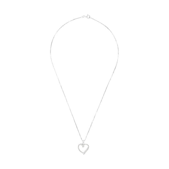 AMOR Chain with pendant for Women, Silver 925 | heart