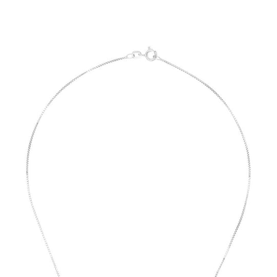 AMOR Chain with pendant for Women, Silver 925 | heart