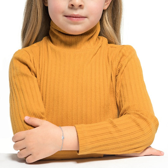 AMOR Bracelet for Girls, Silver 925 | heart