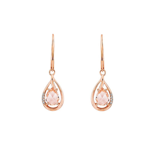 AMOR Earrings for Women, Silver 925