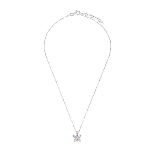 AMOR Chain with pendant for Girls, Silver 925 | butterfly