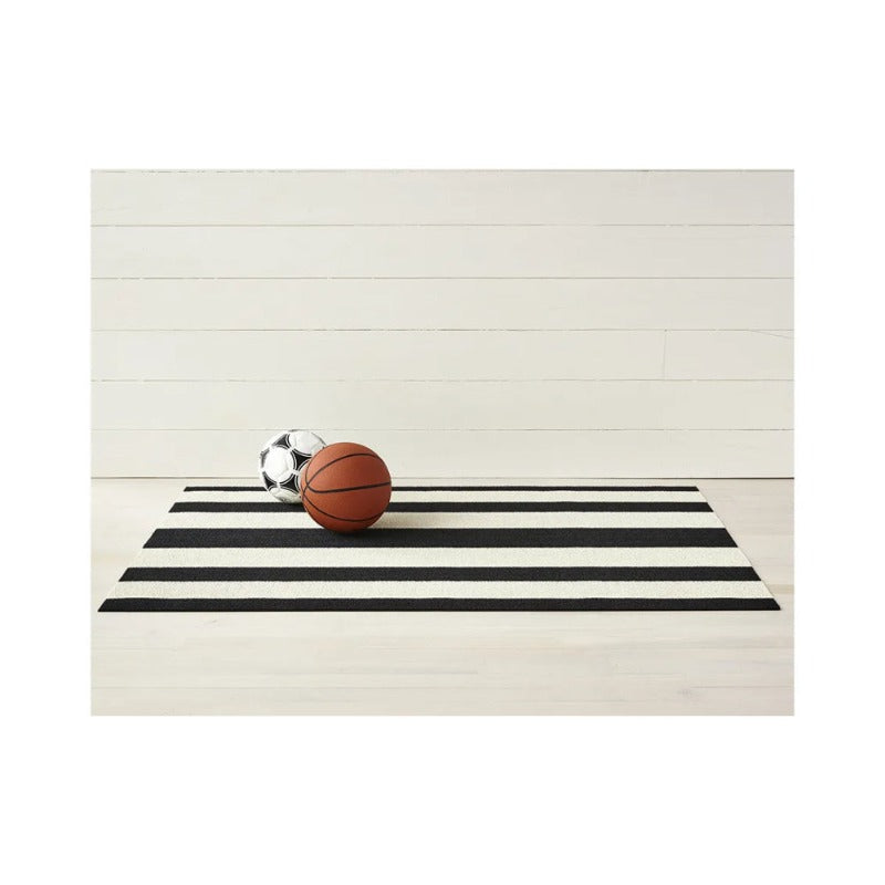 Bold Stripe Shag Mat