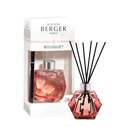 MAISON BERGER Geometry Red Reed Diffuser Pre-filled 180ml Paris Chic