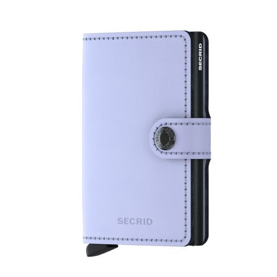 SECRID Miniwallet Matte Lilac Black at STORIES By SWISSBO