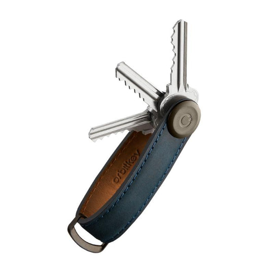 ORBITKEY Crazy Horse Leather Key Organiser