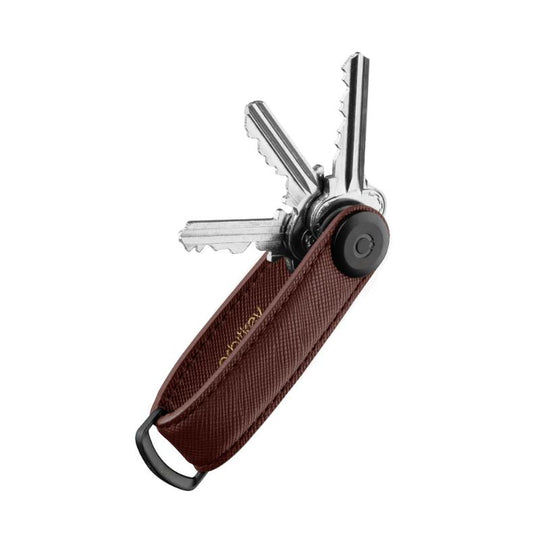 ORBITKEY Saffiano Leather Key Organiser