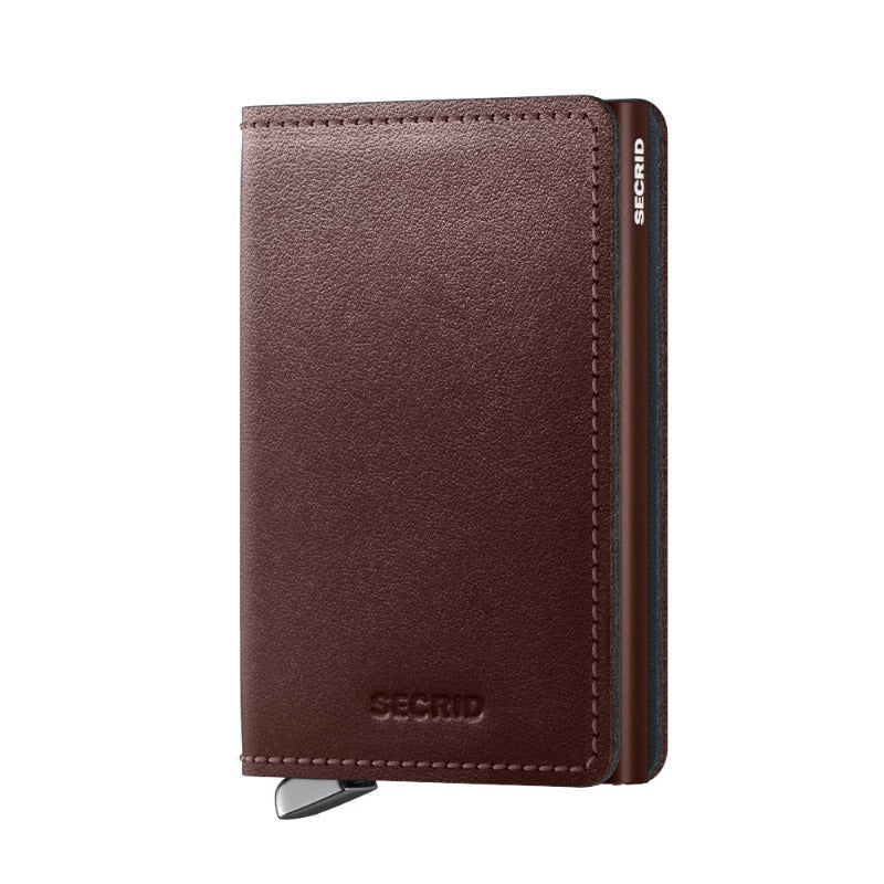 Premium Slimwallet Dusk Dark Brown
