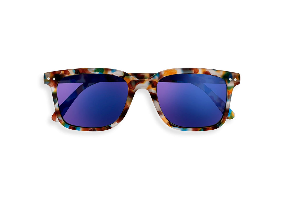 IZIPIZI SUN #L Blue Mirror Lenses