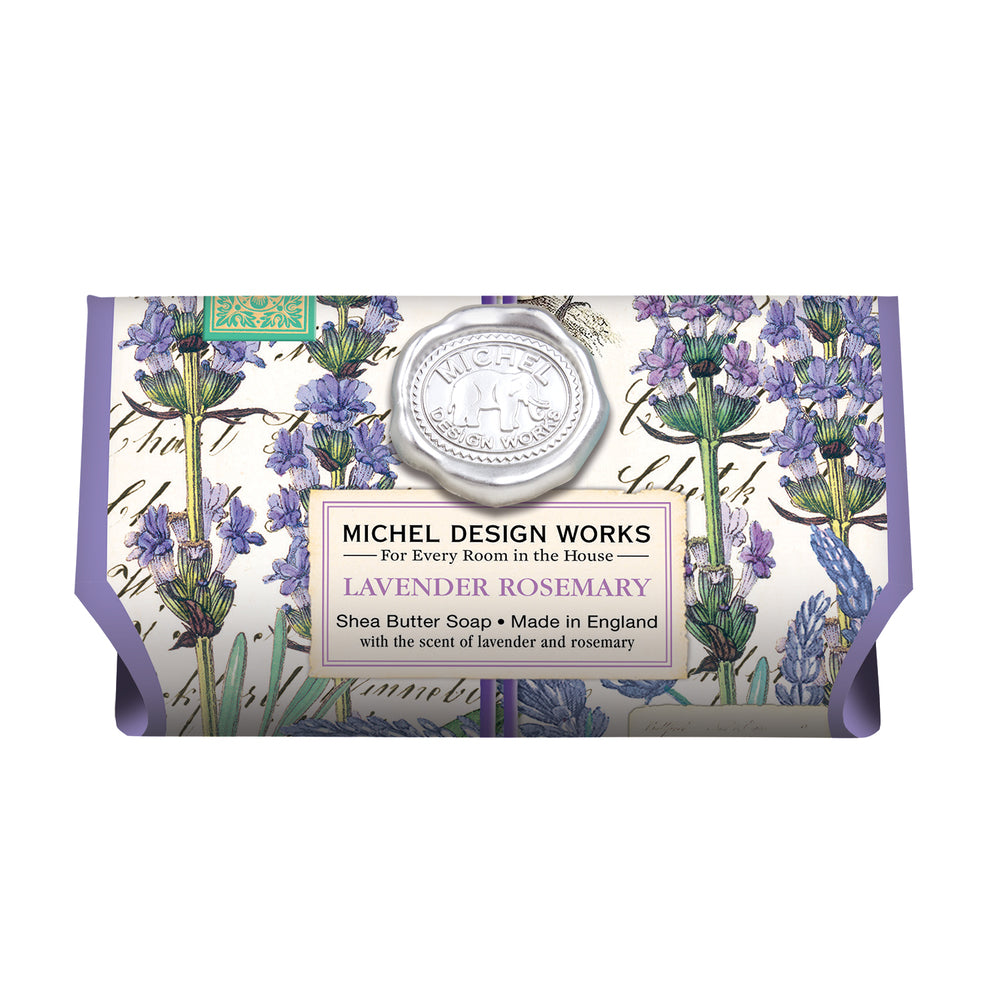 MICHEL DESIGN WORKS Lavender Rosemary Large Bath Soap Bar
