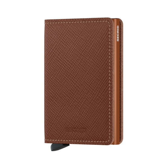 Slimwallet Saffiano Caramel