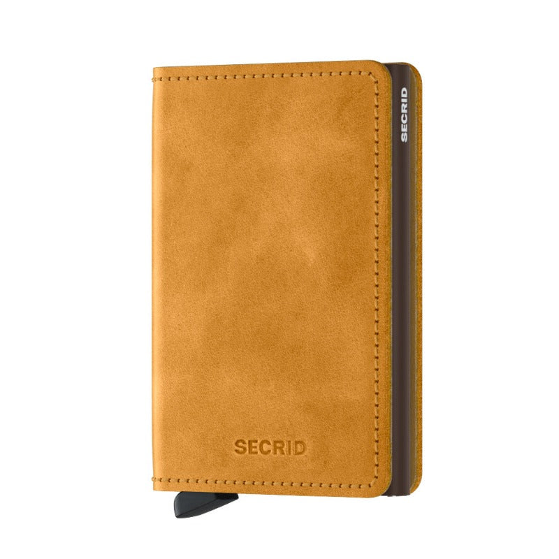 SECRID Slimwallet Vintage Ochre at STORIES By SWISSBO