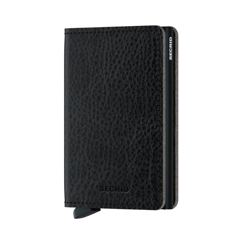 Slimwallet Veg Black Black