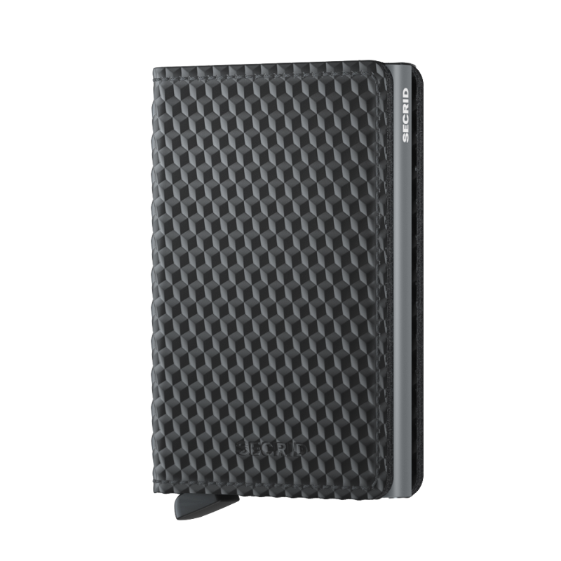 Slimwallet Cubic Black Titanium