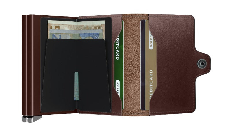 Premium Twinwallet Dusk Dark Brown