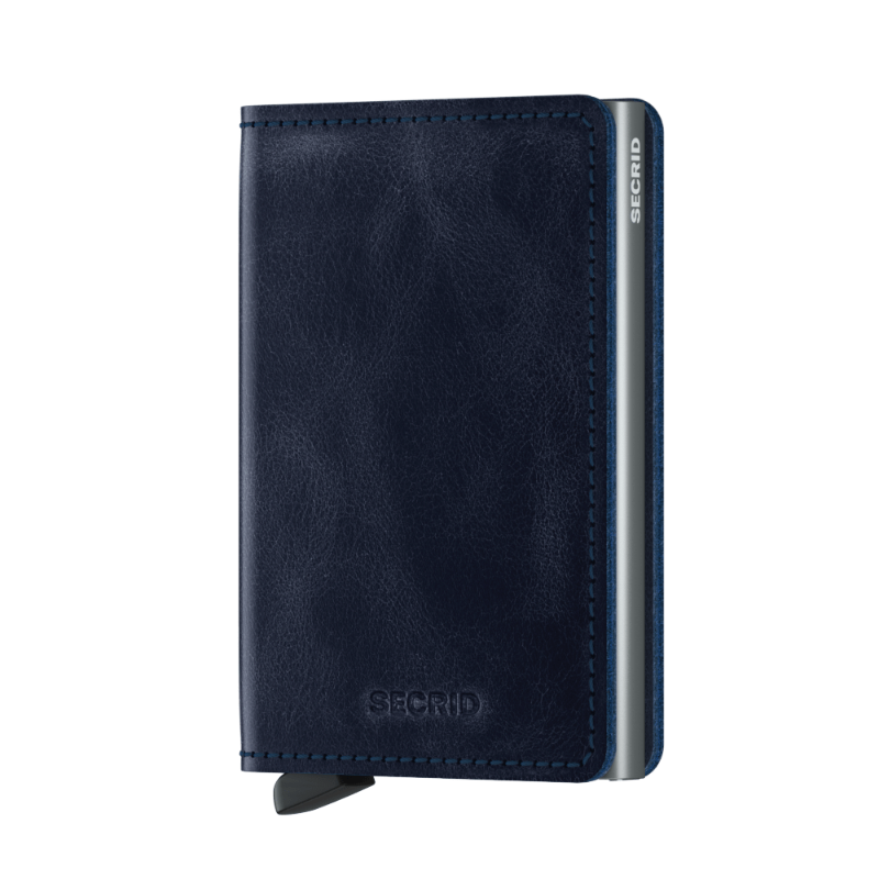 SECRID Slimwallet Vintage Blue at STORIES By SWISSBO