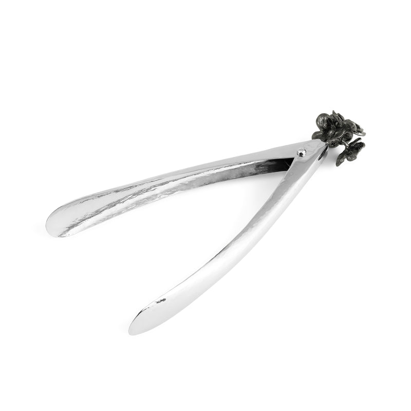 MICHAEL ARAM Black Orchid Lock Spring Tongs - Large
