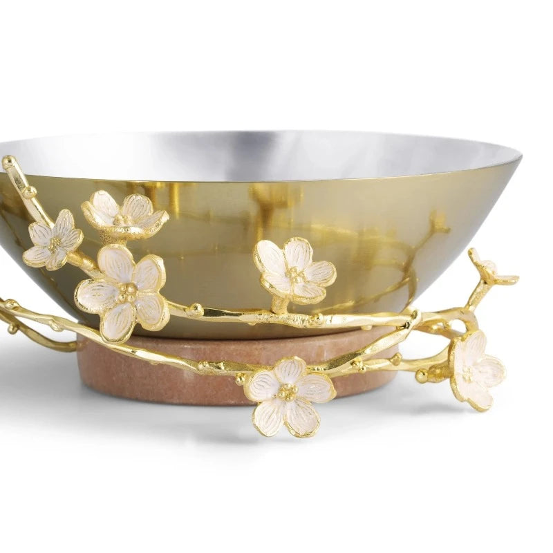 Michael Aram Cherry Blossom Porcelain Serving Bowl at STORIES By SWISSBO