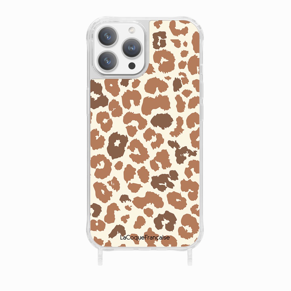Brown Leopard Print Ring Case iPhone 12 Pro Max