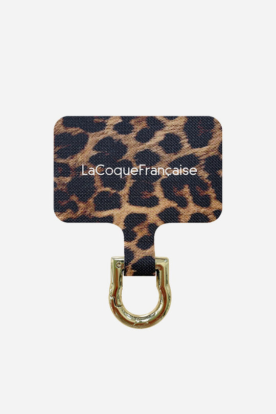 Universal Adapter Printed Leopard Brown