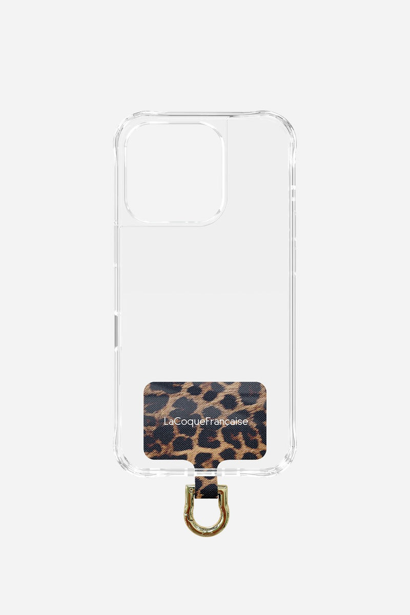Universal Adapter Printed Leopard Brown