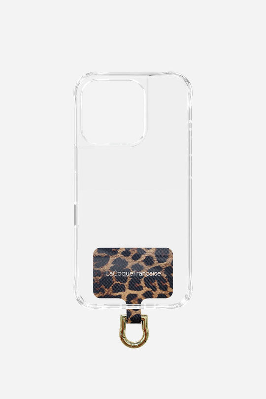 Universal Adapter Printed Leopard Brown