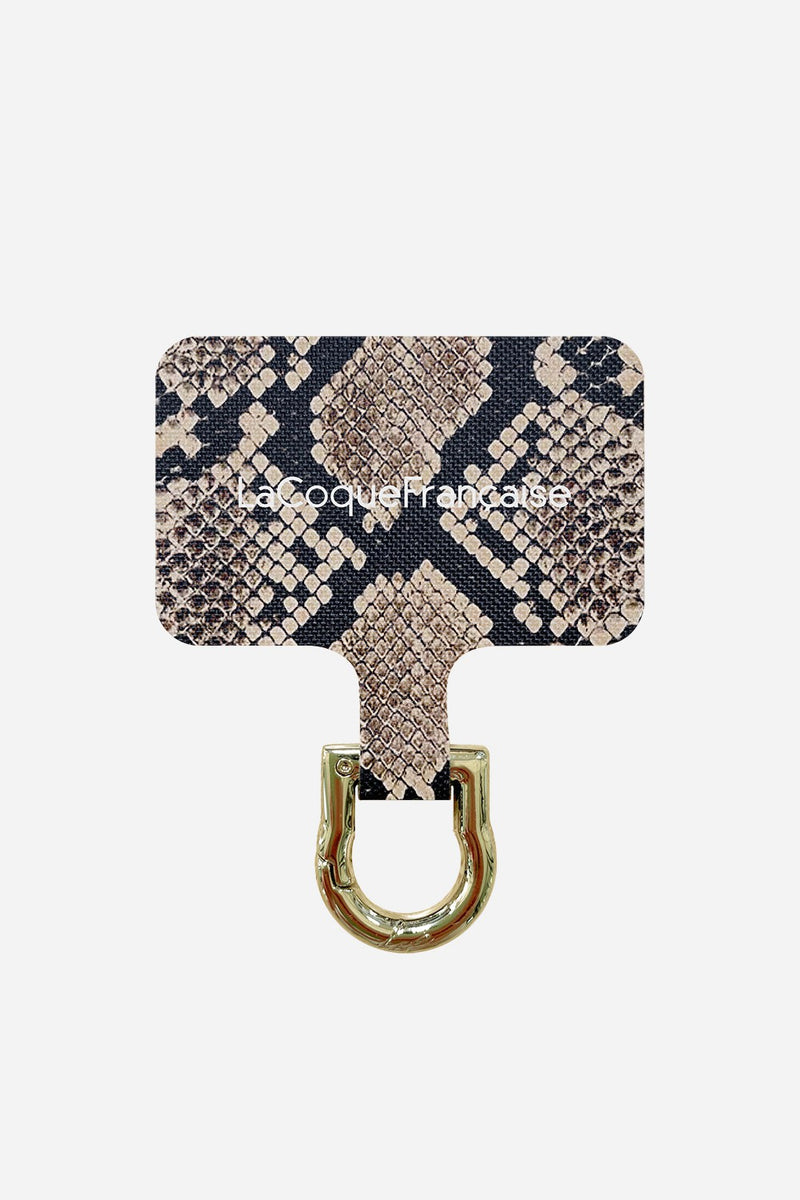Universal Adapter Printed Python Beige