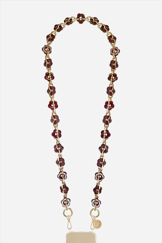 Cassy Long Chain Flowers 120 cm