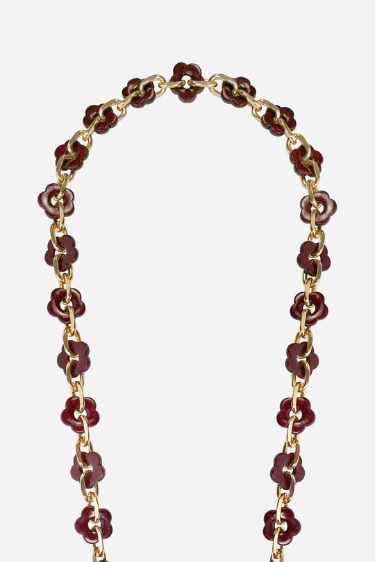 Cassy Long Chain Flowers 120 cm