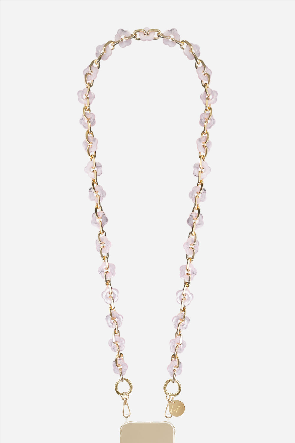 Cassy Long Chain Flowers 120 cm