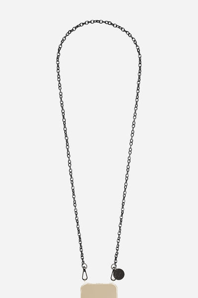 Long Aya Black Chain 120 cm