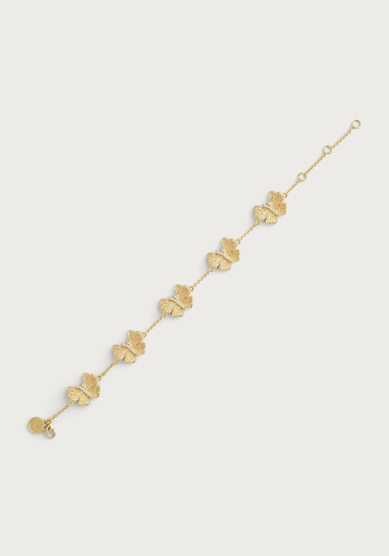 ANABEL ARAM Butterfly Station Bracelet