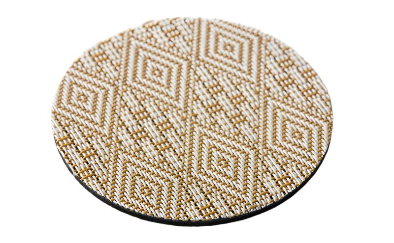 Basketweave Coasters