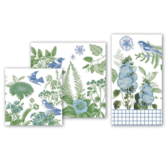MICHEL DESIGN WORKS Cotton & Linen Paper Luncheon Napkins