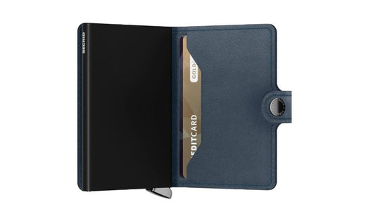 Premium Miniwallet Emboss Lines Teal