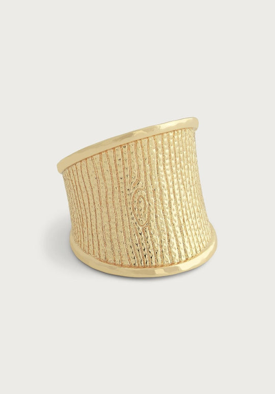 ANABEL ARAM Enchanted Forest Bark Ring