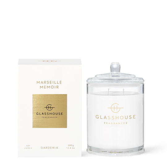 GLASSHOUSE FRAGRANCES Marseille Memoir Triple Scented Candle