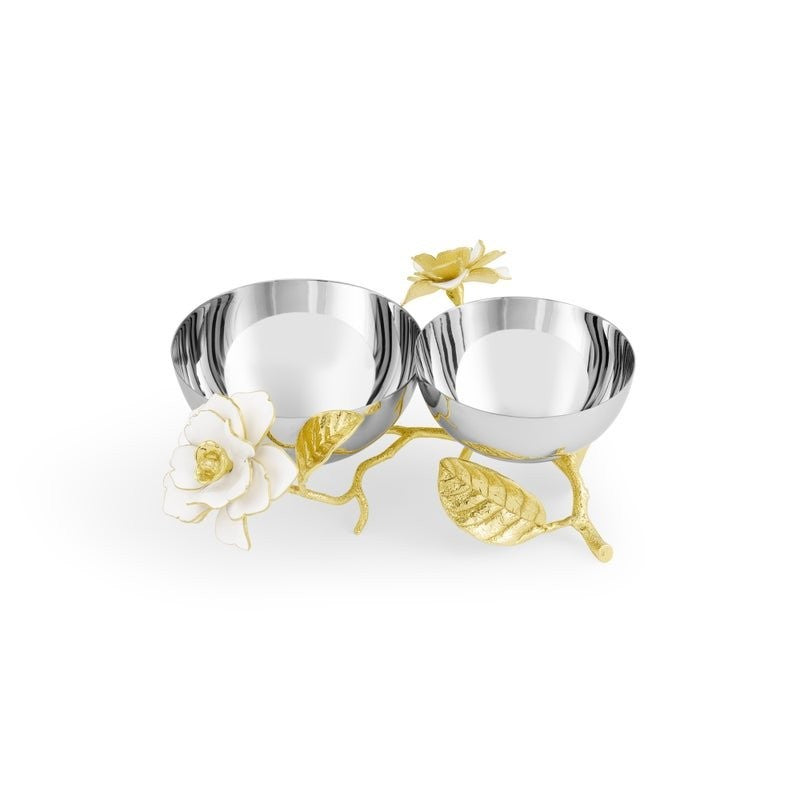 Gardenia Double Dish