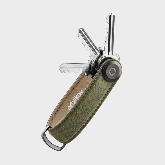 ORBITKEY Key Organiser Waxed Canvas