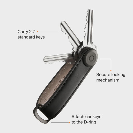 ORBITKEY Leather Key Organiser