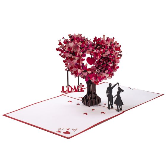 3D Pop-up Card Love Swing
