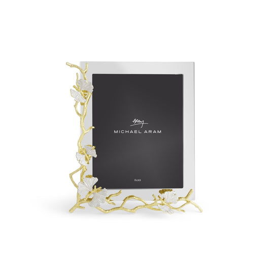 MICHAEL ARAM Butterfly Ginkgo Gold Reflective Frame