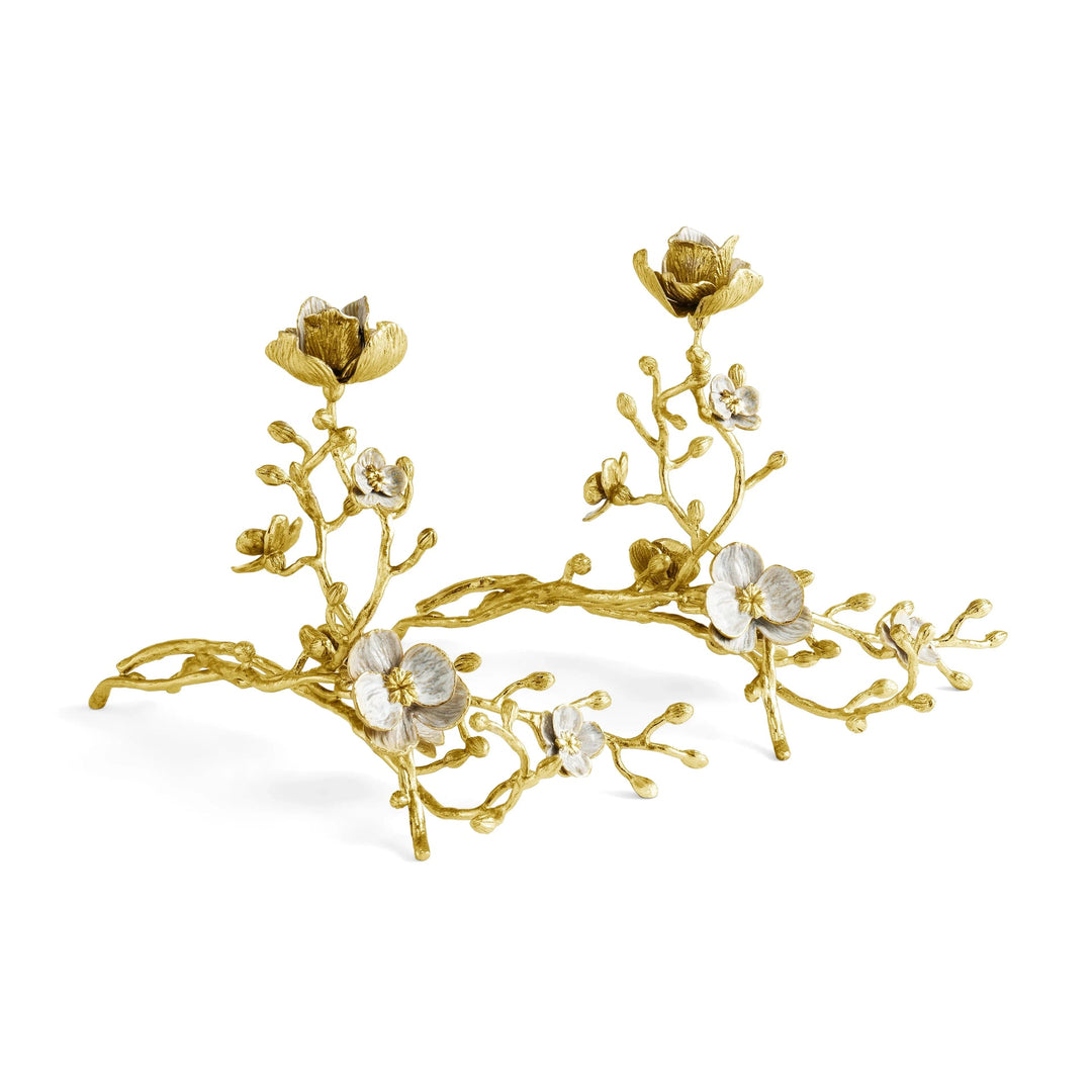 MICHAEL ARAM Orchid Sculptural Candleholders