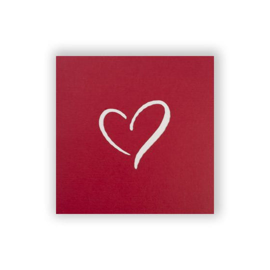 3D Pop-up Red Mini Card