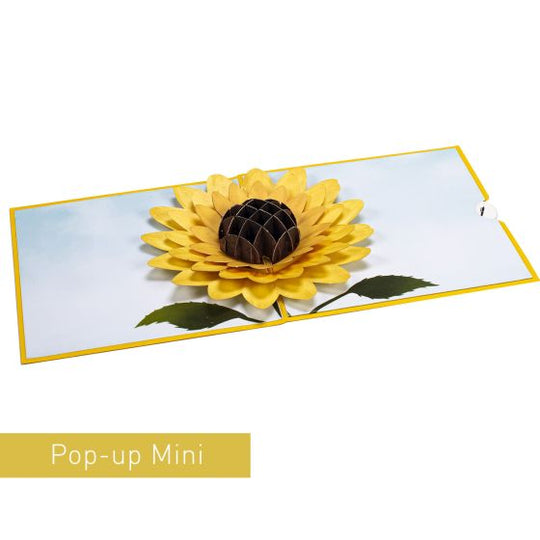 3D Pop-up Yellow Mini Card