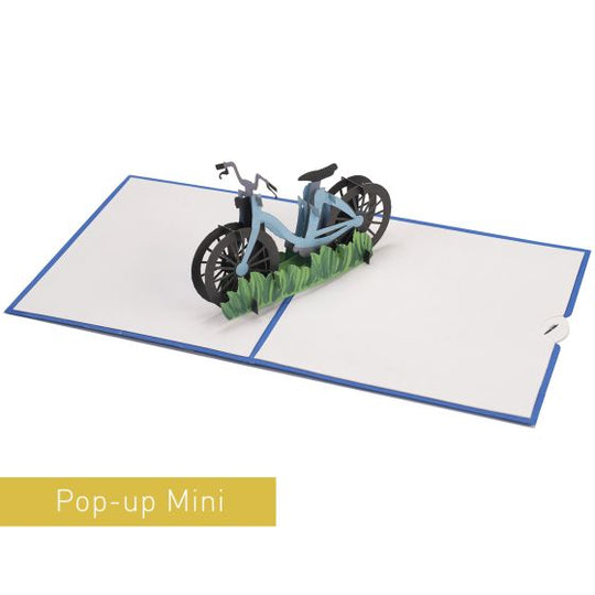 3D Pop-up Mini Bike Map Card