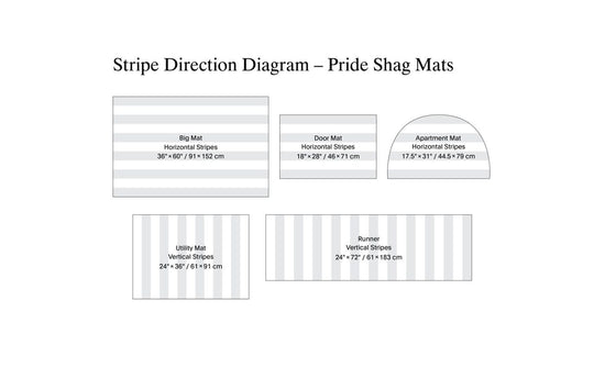 Pride Stripe Shag