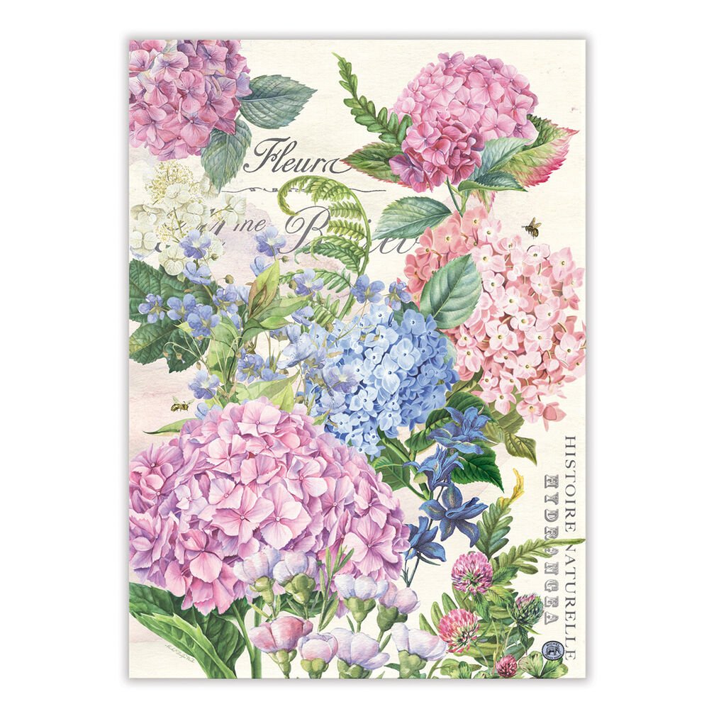 MICHEL DESIGN WORKS Wild Hydrangea Kitchen Towel