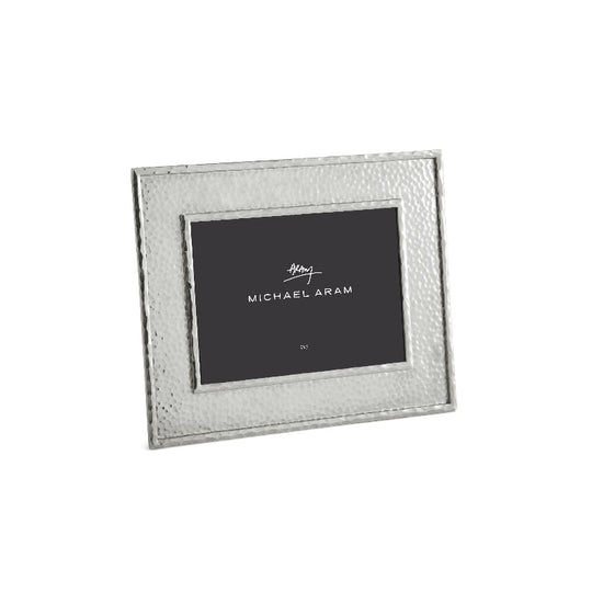 Michael Aram Hammertone Photo Frame Silver By STORIES By SWISSBO