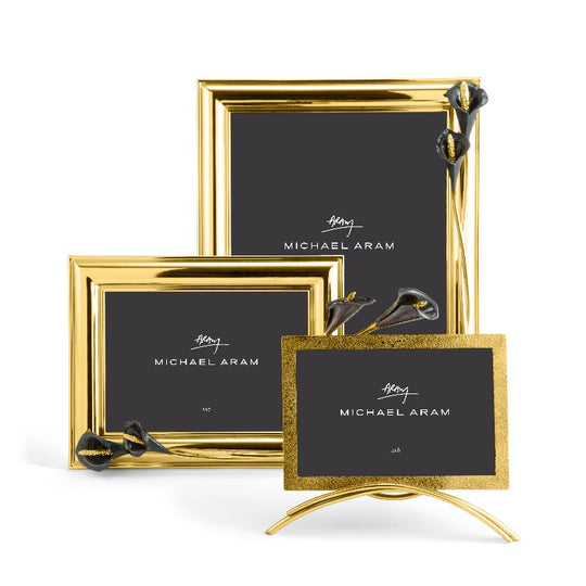 Michael Aram Calla Lily Midnight Frame at STORIES By SWISSBO